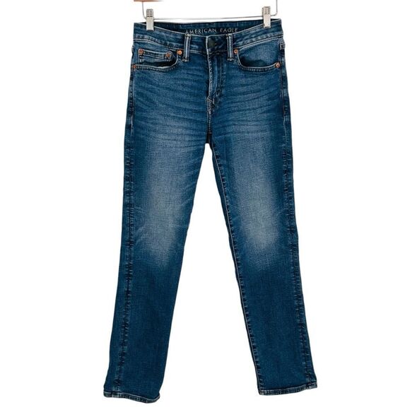 American Eagle slim straight air flex stretch jeans size 28x30 - Picture 2 of 7